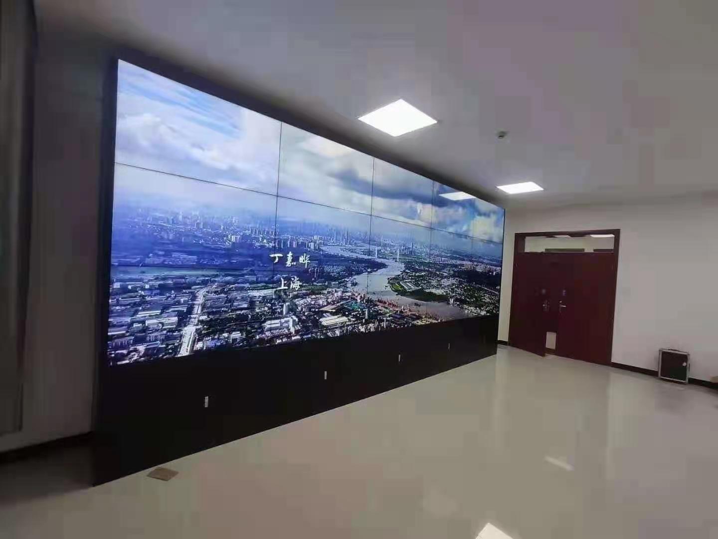 建德拼接屏-55寸京东方液晶拼接屏3X4案例展示